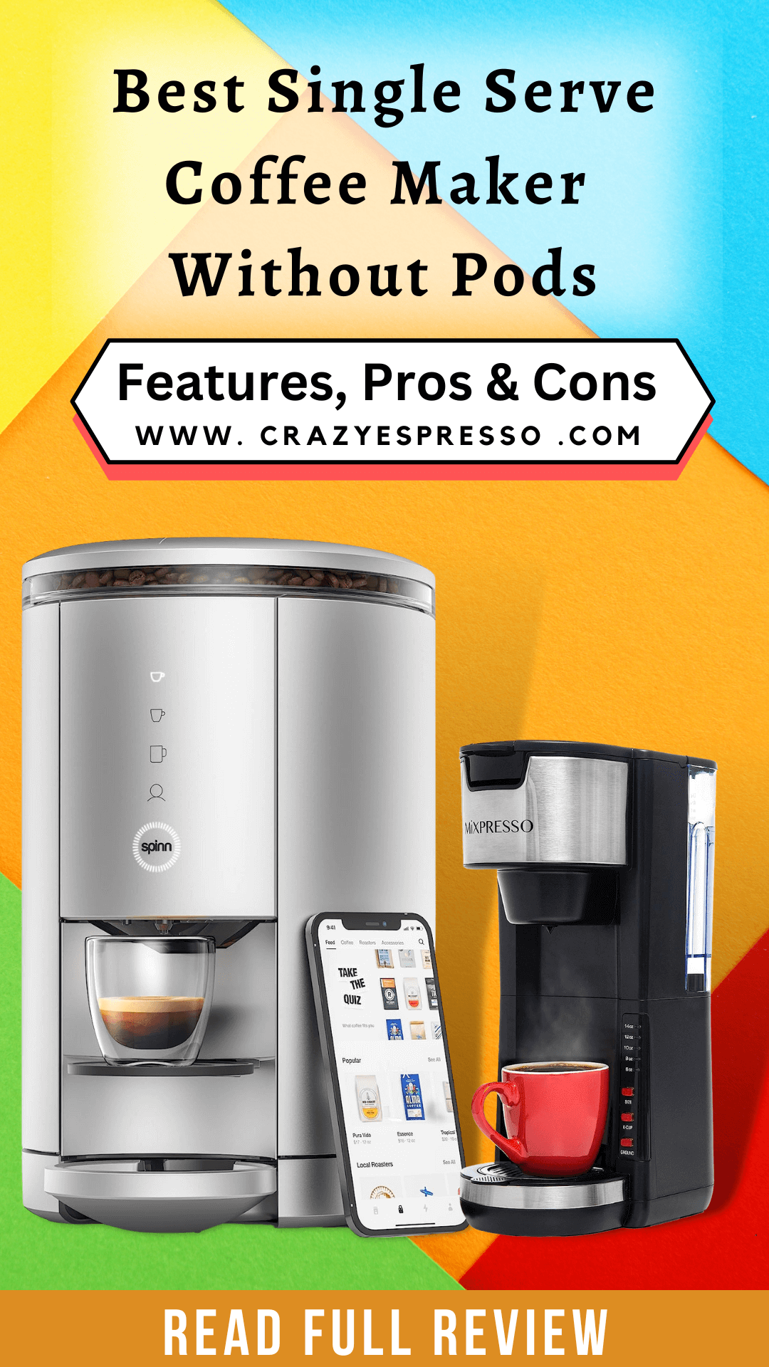 10 Best Single Serve Coffee Makers Without Pods Crazy Espresso
