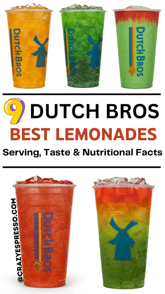 best dutch bros lemonade drinks
