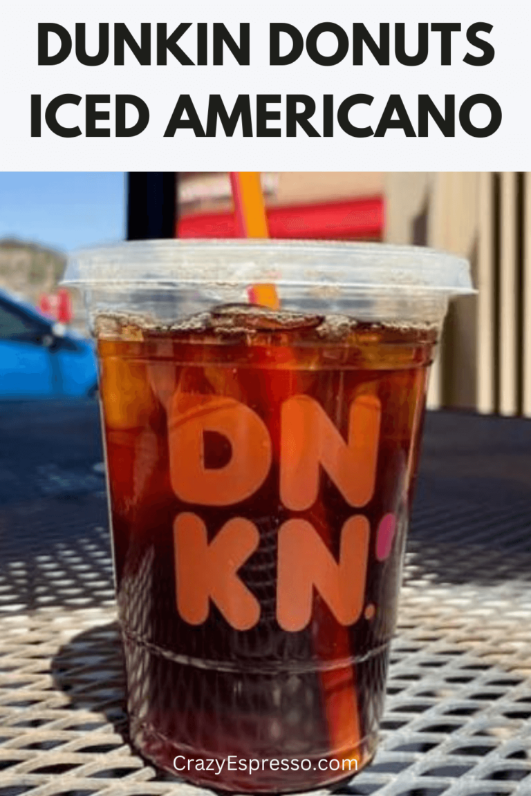 How Much Caffeine is in Dunkin’ Donuts Coffee? Crazy Espresso