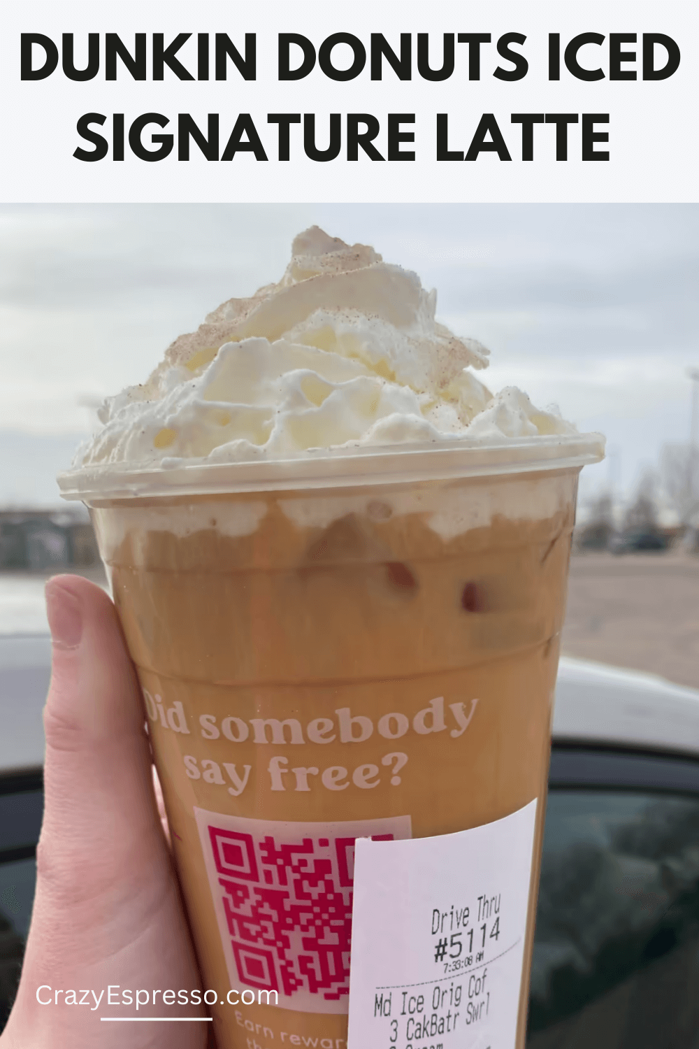 How Much Caffeine is in Dunkin’ Donuts Coffee? Crazy Espresso