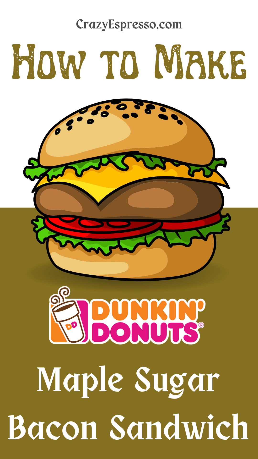 How to Make Maple Sugar Bacon Sandwich at Home? Crazy Espresso