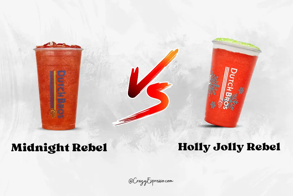 Midnight Vs Holly Jolly Rebel Which Dutch Bros Drink Wins