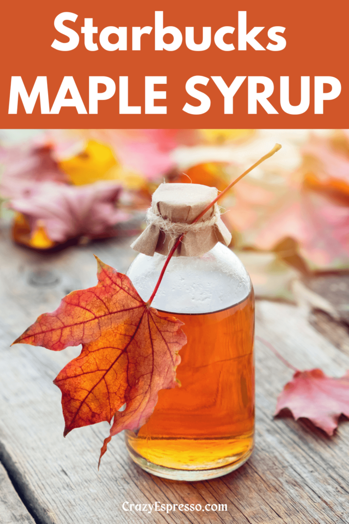 starbucks maple syrup drink