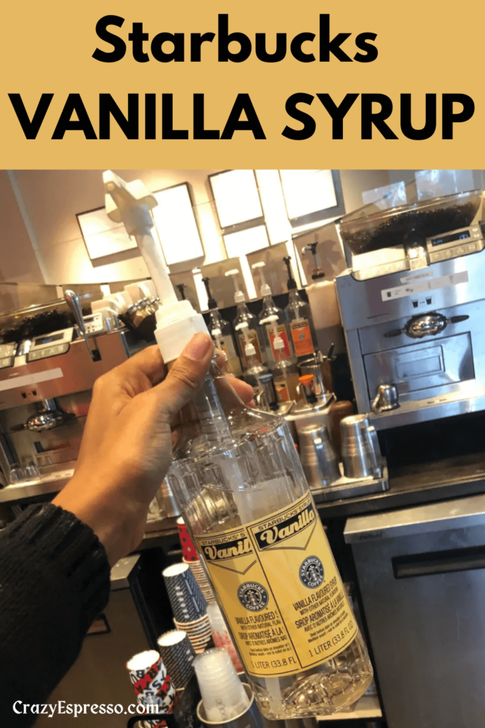 starbucks vanilla syrup recipe