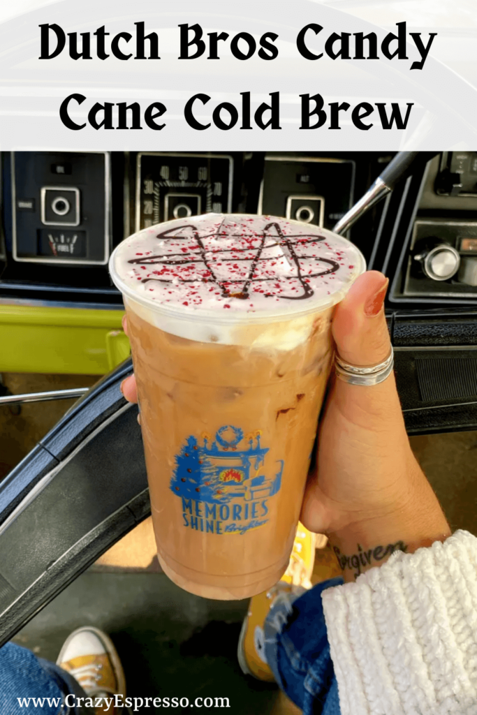 dutch bros candy cane cold brew