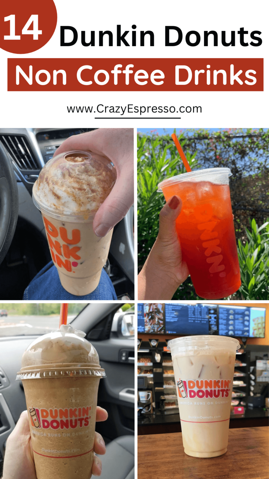 14 Delicious NonCoffee Drinks from Dunkin Donuts