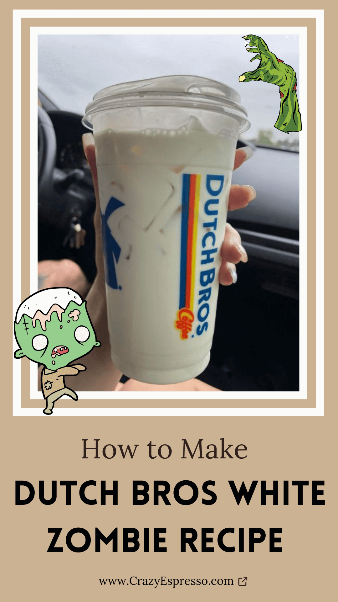 Dutch Bros White Zombie Recipe Creamy and Sweet