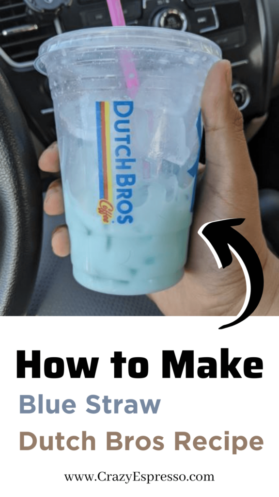 how to make blue straw Dutch bros recipe