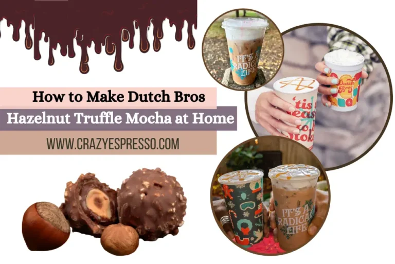 Dutch Bros Hazelnut Truffle Mocha
