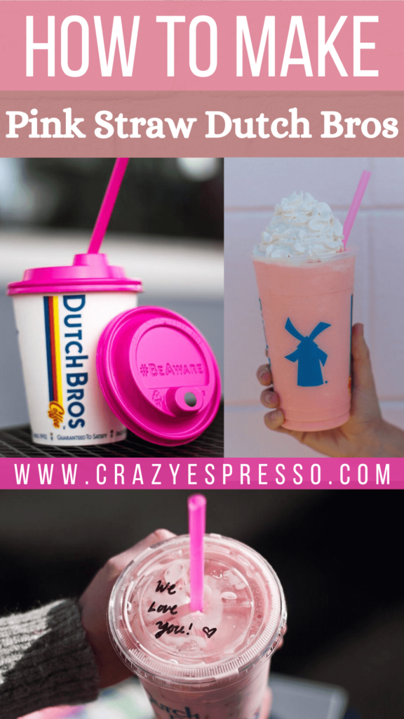 How to Make Pink Straw Dutch Bros