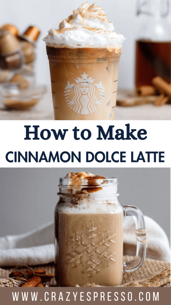 How to make Cinnamon Dolce Latte starbucks