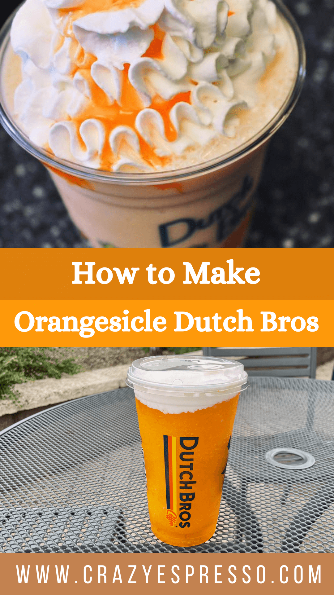 Orangesicle Dutch Bros A Refreshing Summer Drink