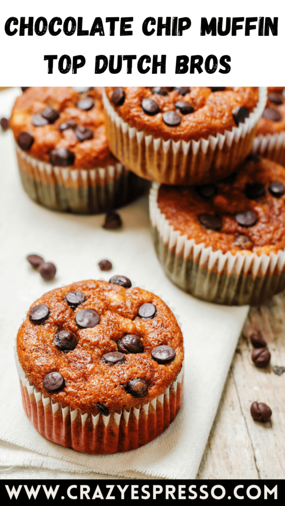 Chocolate Chip Muffin Top Dutch Bros