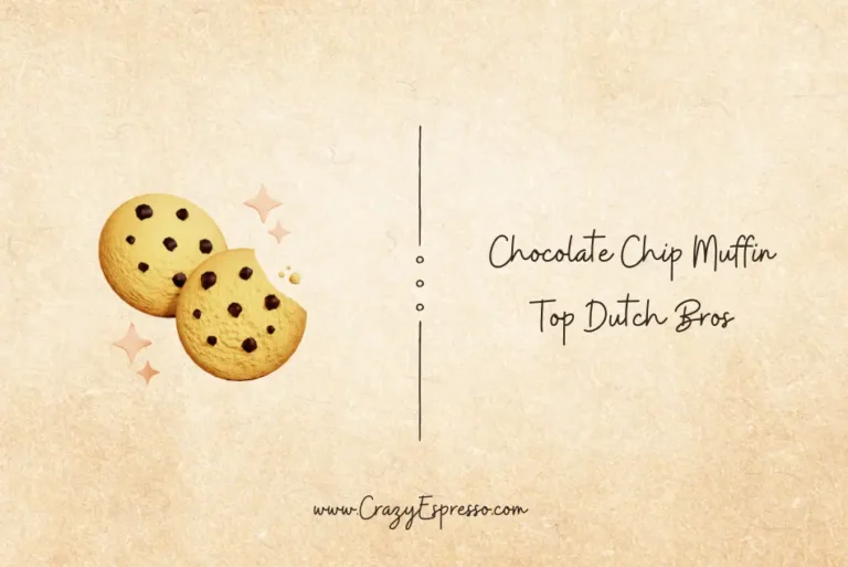 Chocolate Chip Muffin Top Dutch Bros Recipe