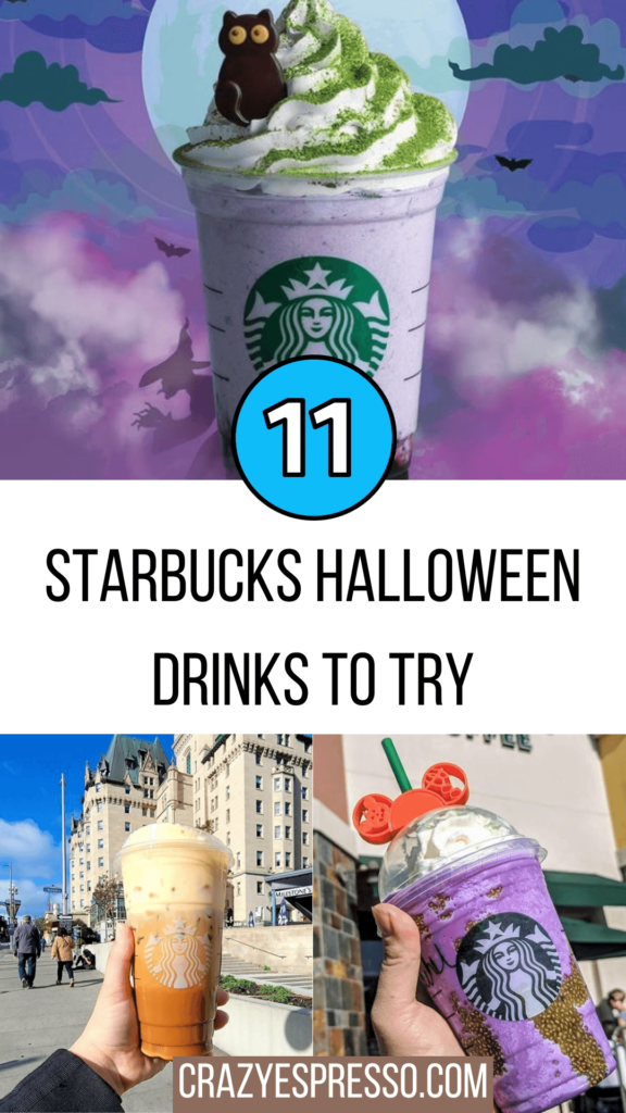 Starbucks Halloween Drinks to try