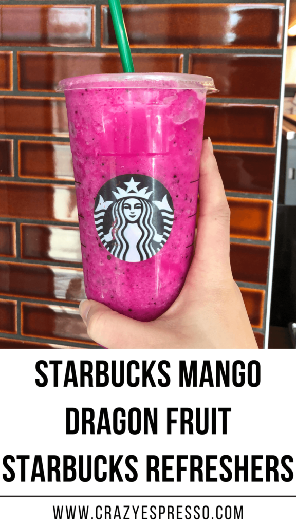 Mango Dragon Fruit Starbucks Refreshers