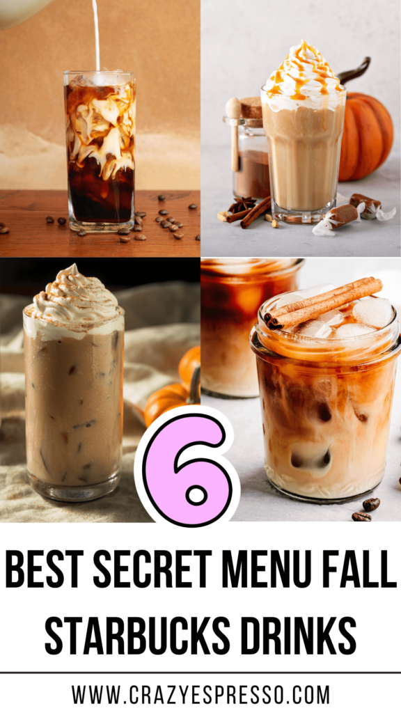 6 Best Secret Menu Fall Starbucks Drinks Crazy Espresso