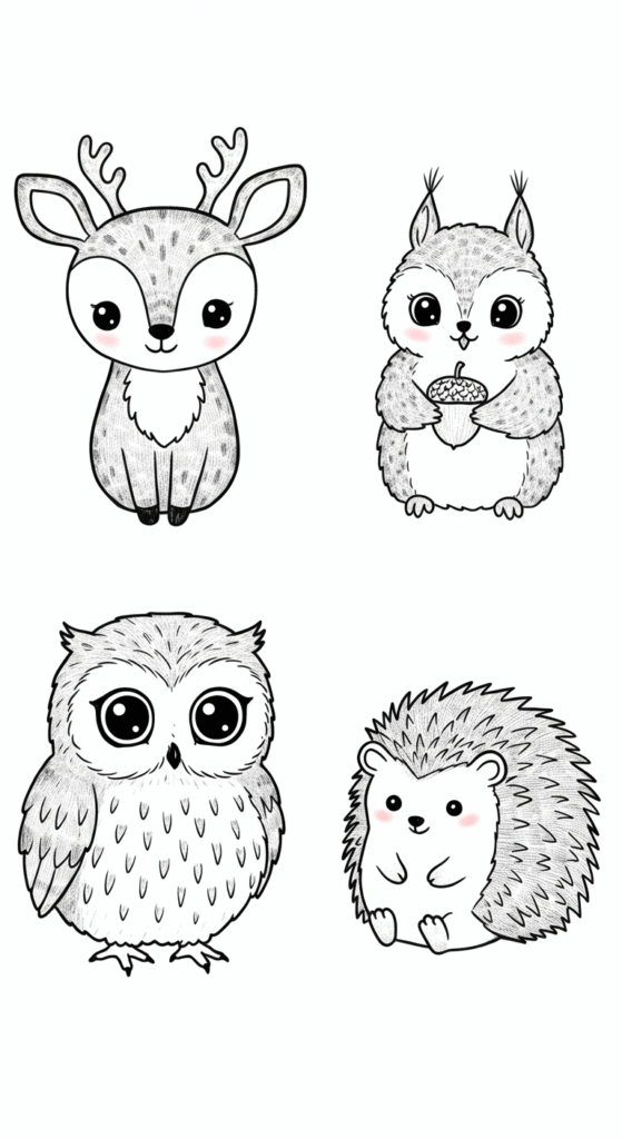 cute little drawings easy simple doodles 5