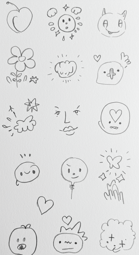 drawing ideas easy doodles sketches pencil simple cute 2