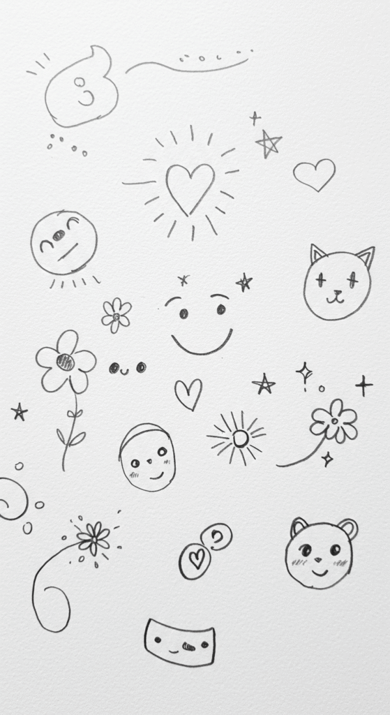 drawing ideas easy doodles sketches pencil simple cute 4