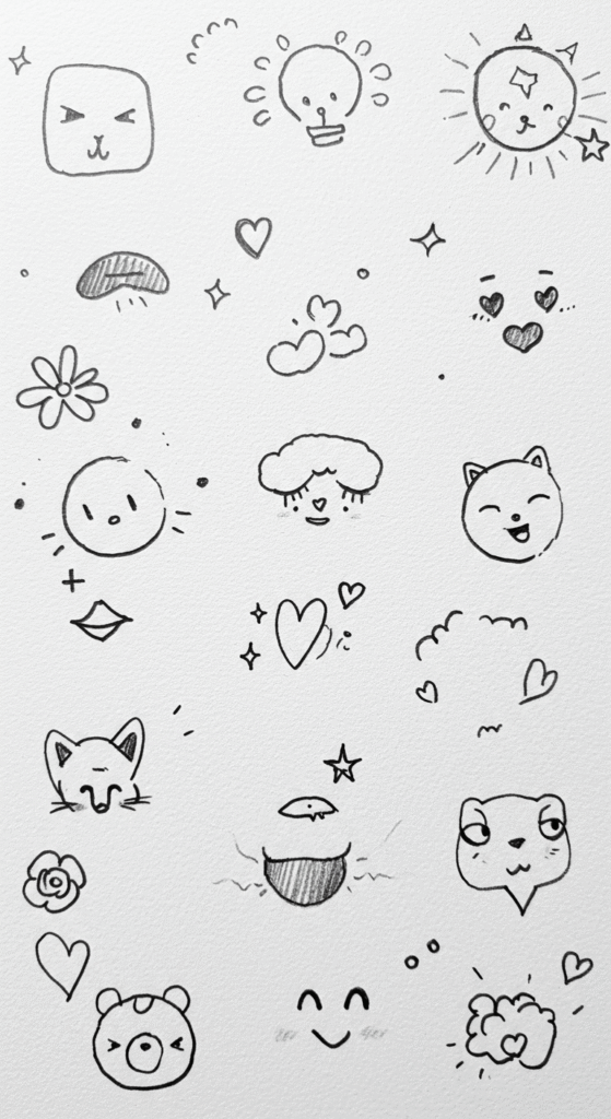 drawing ideas easy doodles sketches pencil simple cute 6