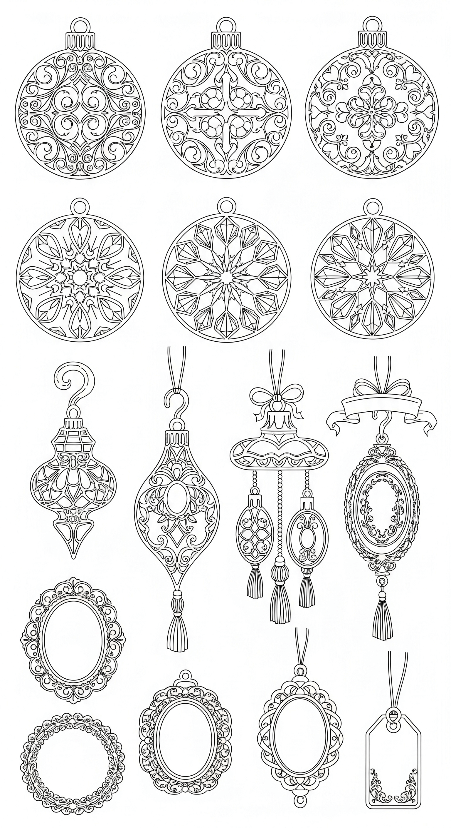 easy christmas doodles ideas 10