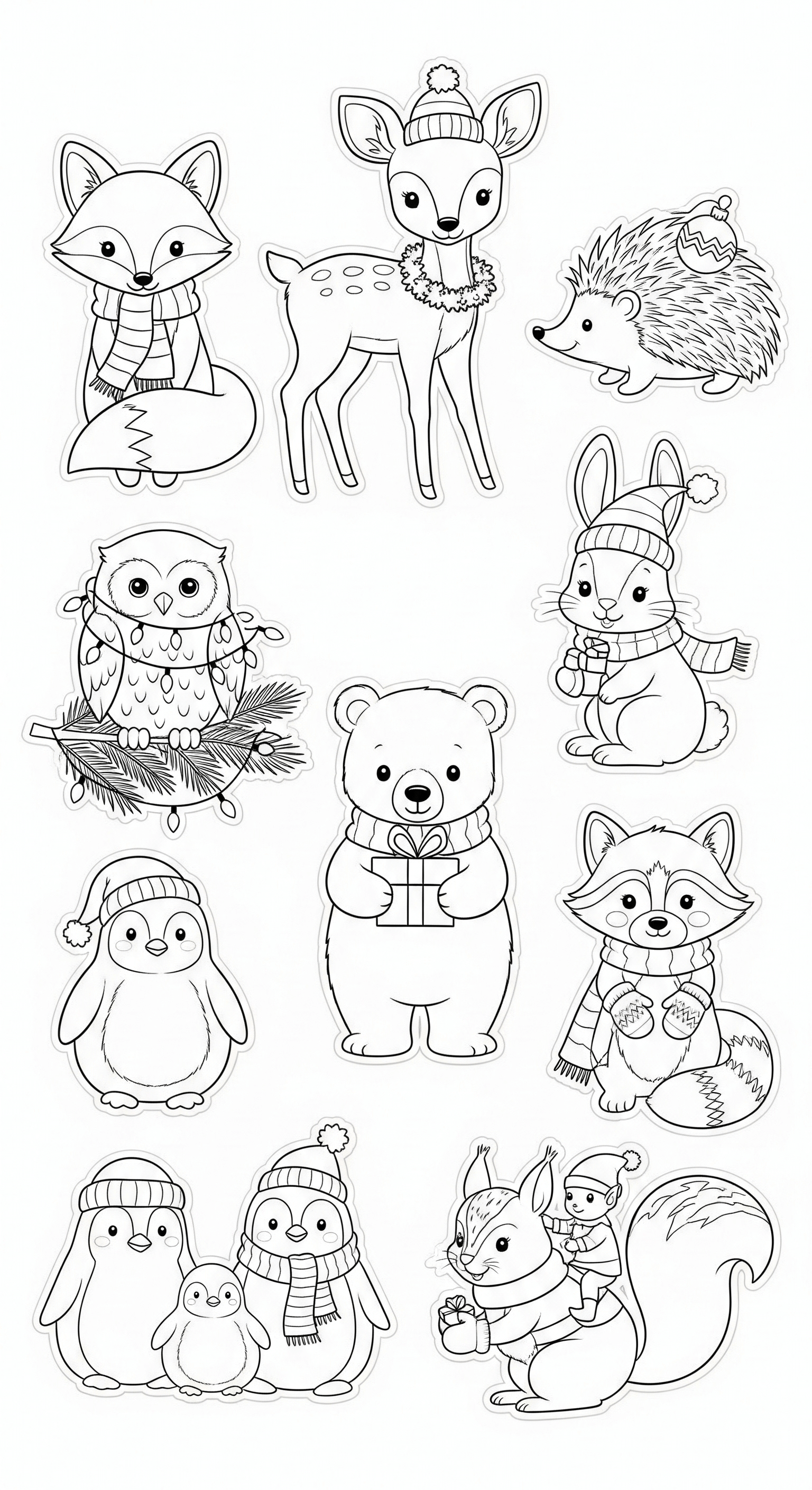 easy christmas doodles ideas 11
