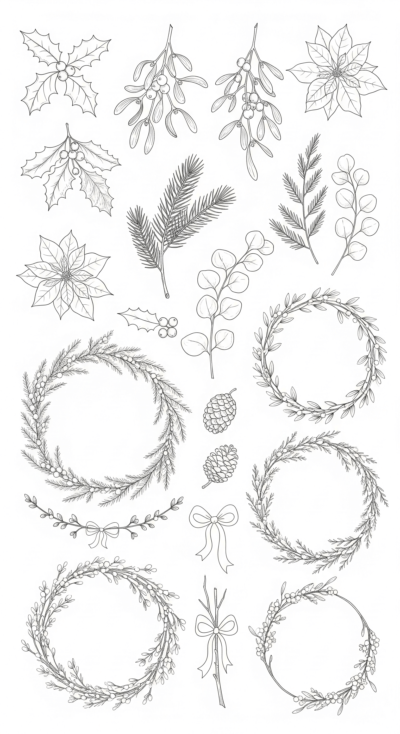 easy christmas doodles ideas 3