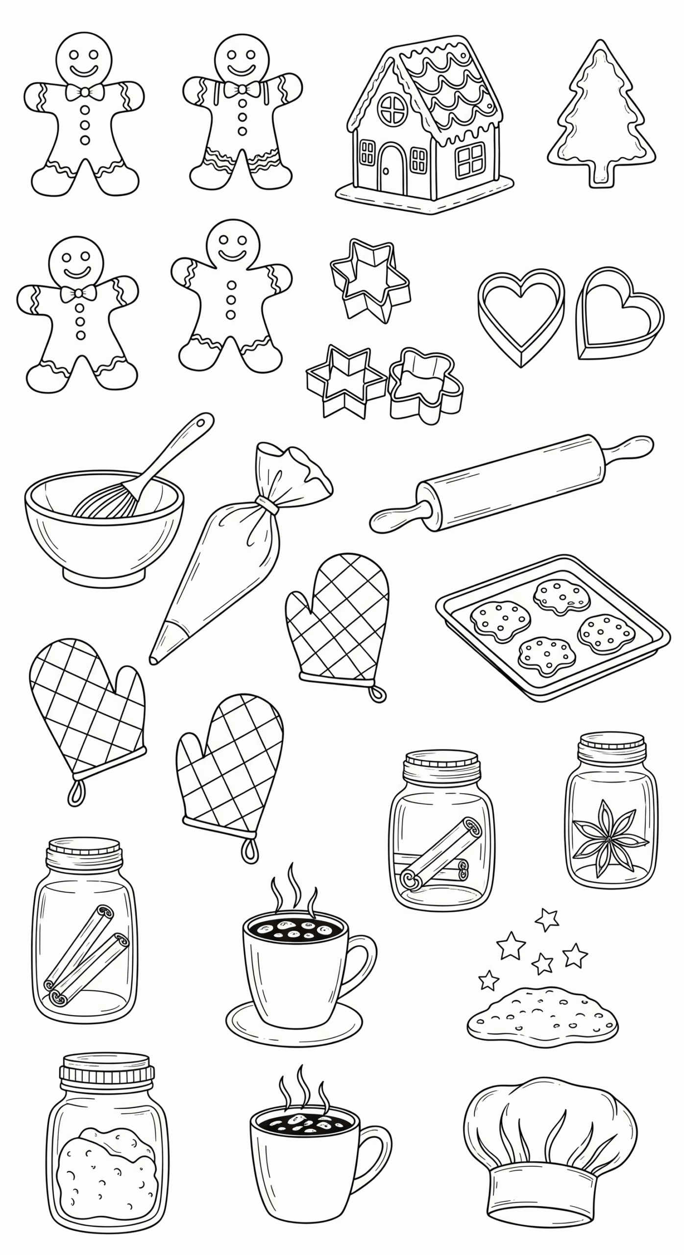 easy christmas doodles ideas 8 scaled