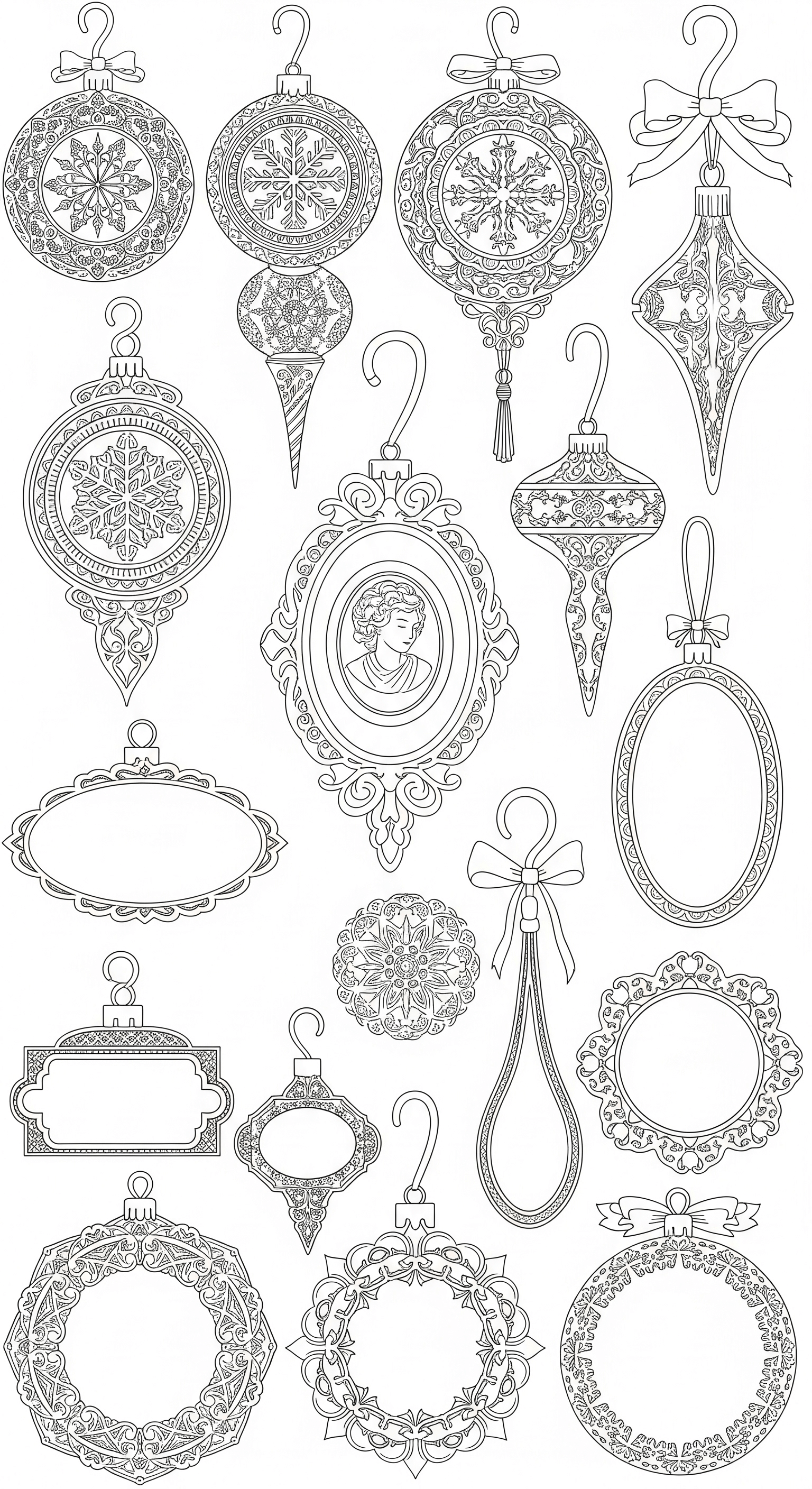 easy christmas doodles ideas 9