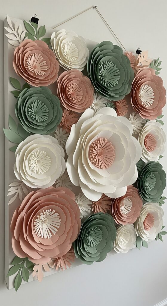 easy wall decoration ideas with paper 2