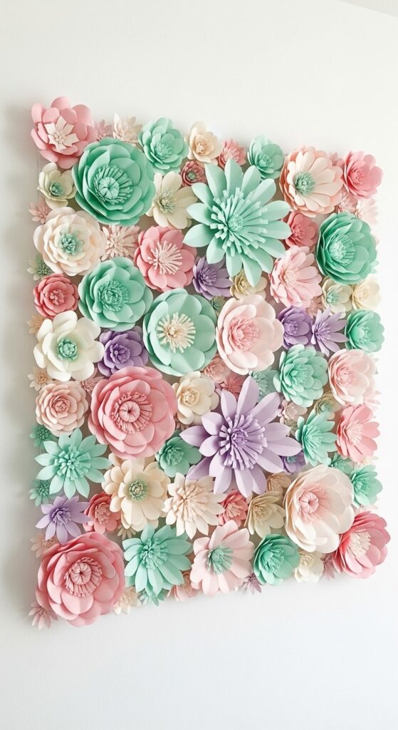 easy wall decoration ideas with paper 21