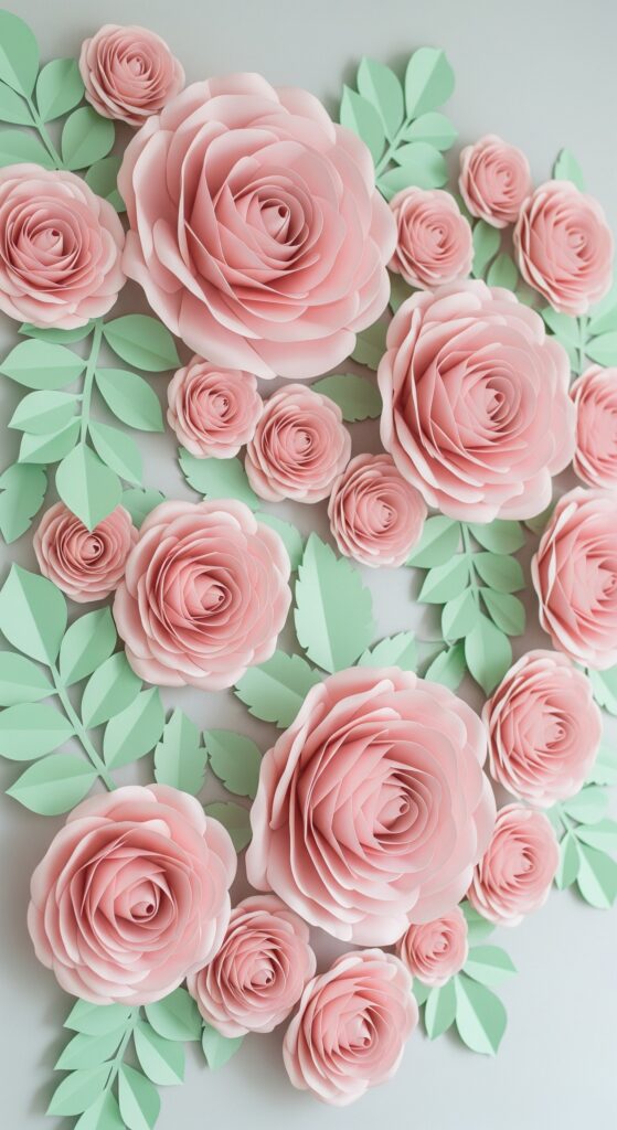 easy wall decoration ideas with paper 4