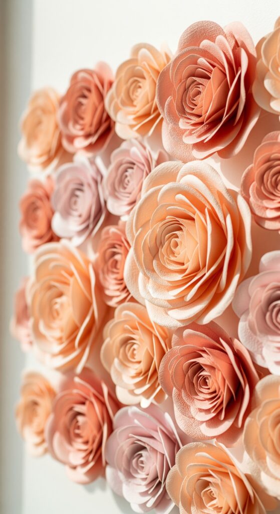 easy wall decoration ideas with paper 9