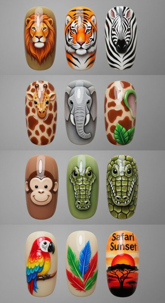 20 Animal Nail Art Designs To Try Right Now 9