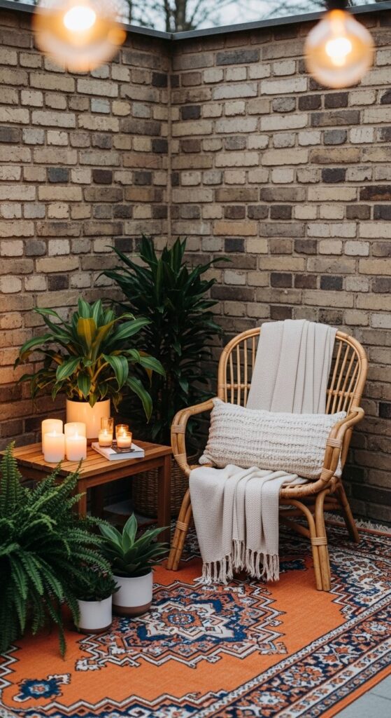 20 Balcony Ideas With Plants And Lights 14