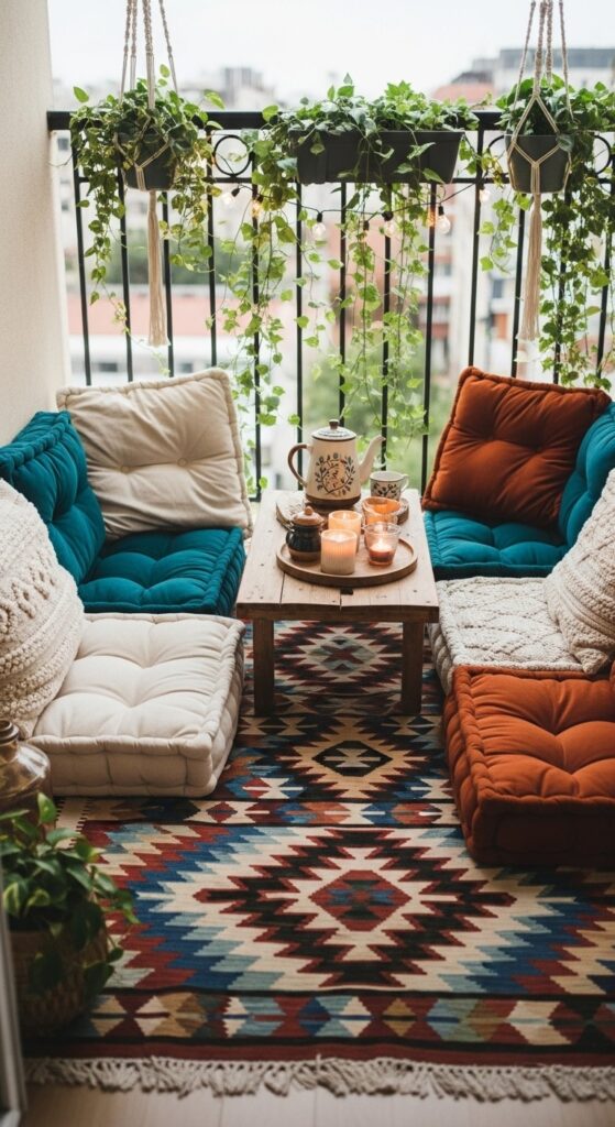 20 Balcony Ideas With Plants And Lights 17