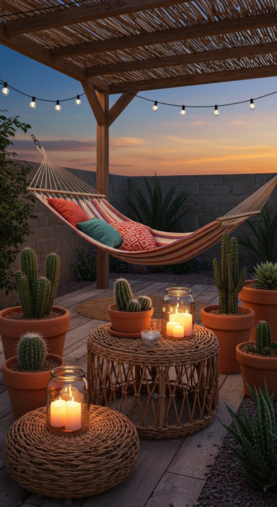20 Balcony Ideas With Plants And Lights 21