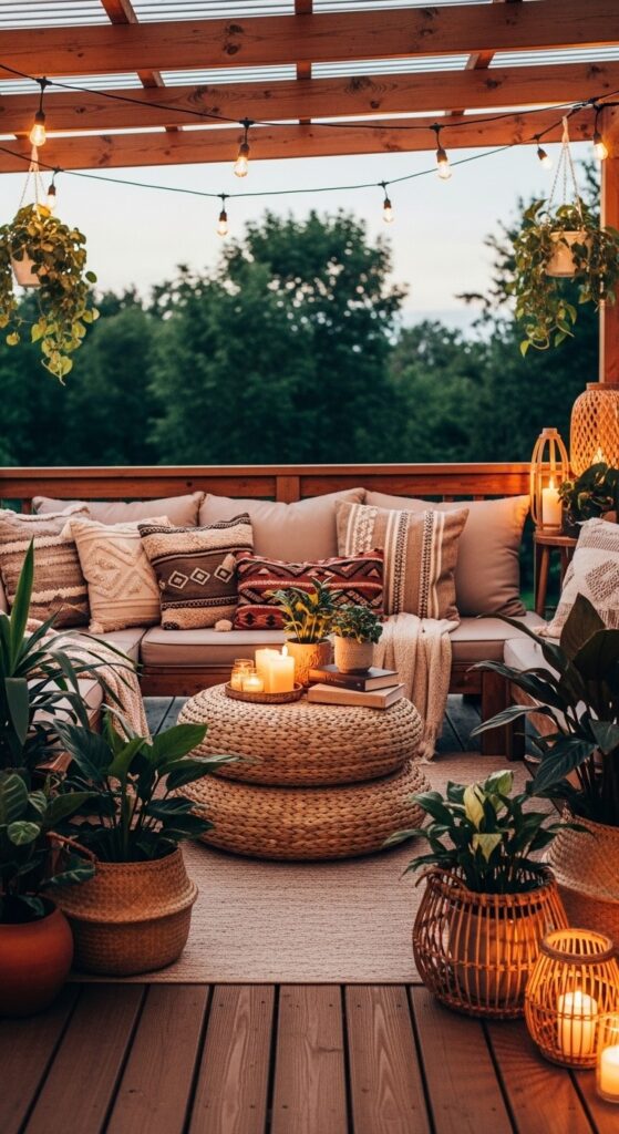 20 Balcony Ideas With Plants And Lights 4