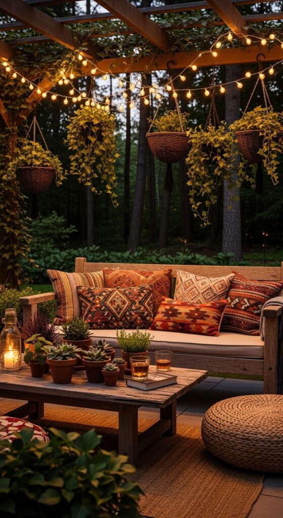 20 Balcony Ideas With Plants And Lights 6