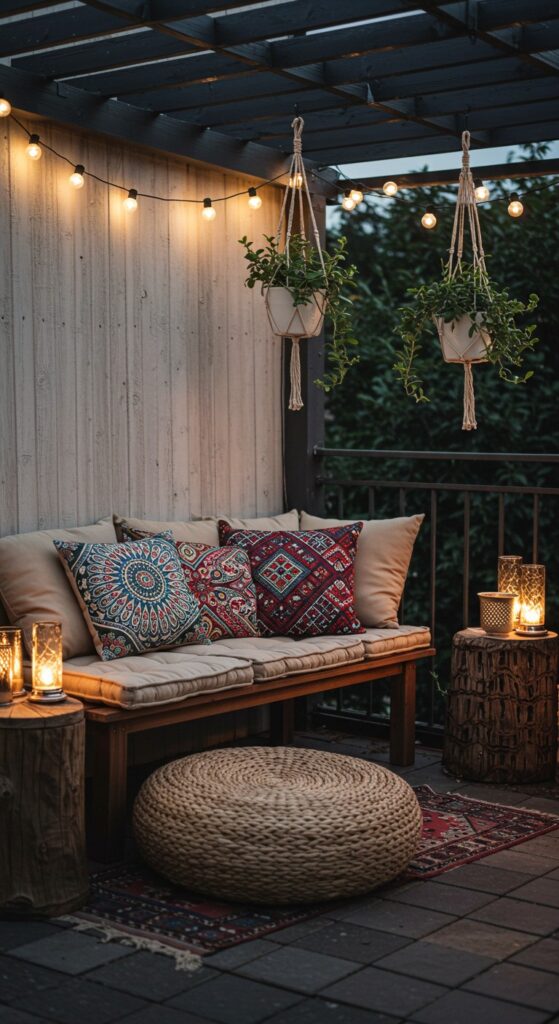 20 Balcony Ideas With Plants And Lights 9