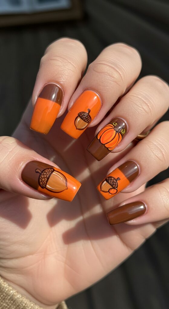 30 Creative Autumn Nail Designs To Inspire Your Next Look 10