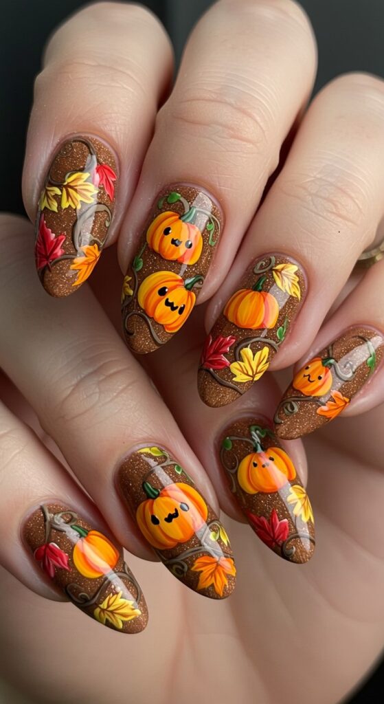 30 Creative Autumn Nail Designs To Inspire Your Next Look 18