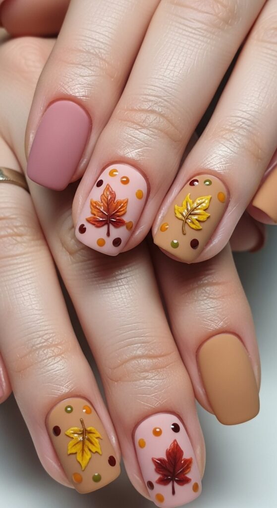 30 Creative Autumn Nail Designs To Inspire Your Next Look 26