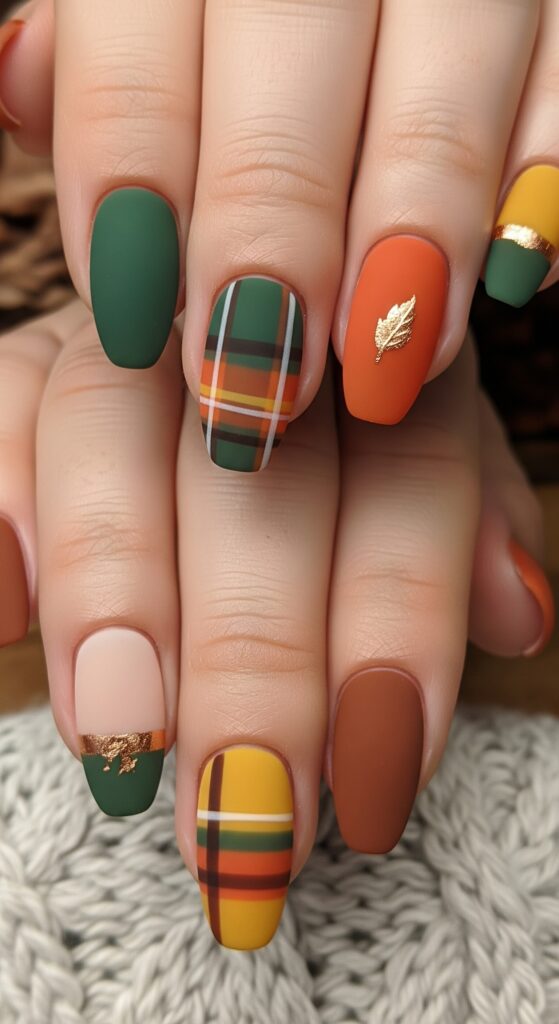 30 Fall Nail Ideas To Try This Autumn Almond Coffin Square More 2