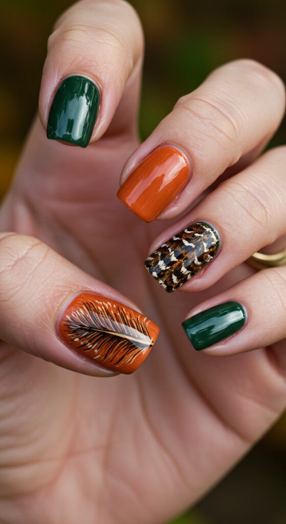 30 Fall Nail Ideas To Try This Autumn Almond Coffin Square More 20