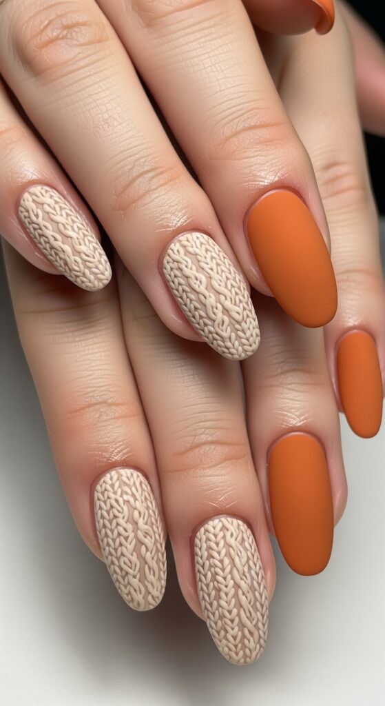 30 Fall Nail Ideas To Try This Autumn Almond Coffin Square More 6