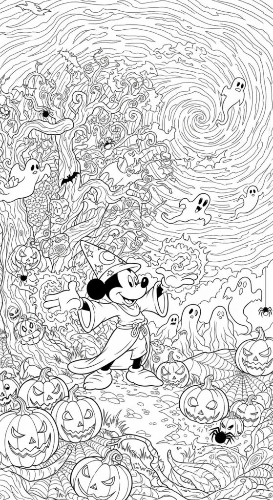 30 Free Halloween Coloring Pages Printables 20