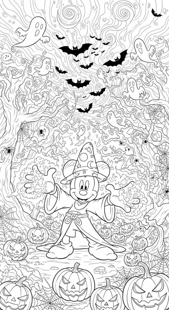 30 Free Halloween Coloring Pages Printables 22