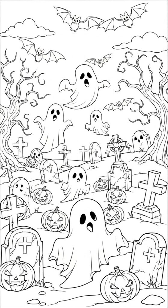30 Free Halloween Coloring Pages Printables 23